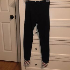 Girls Burberry Leggings